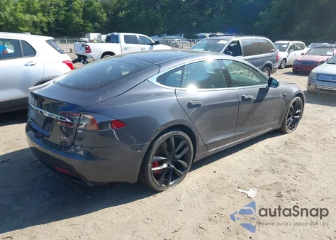 2018 Tesla Model S 100D/75D/P100D from USA, damaged, VIN 5YJSA1E49JF286716